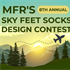 8th ANNUAL MFR SKY FEET Sock Design Competition