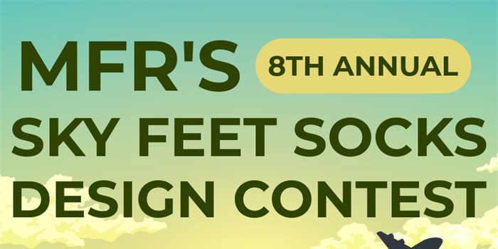8th ANNUAL MFR SKY FEET Sock Design Competition
